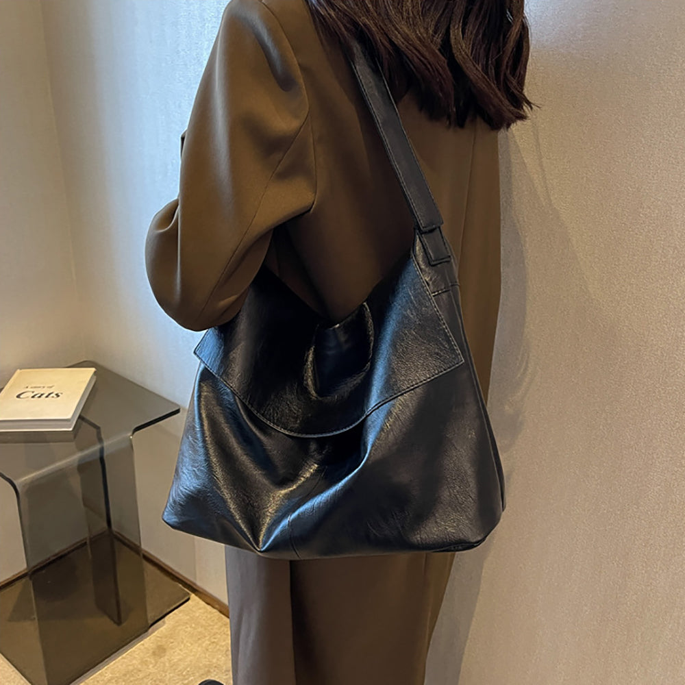 Women Solid Structured Sling Bag