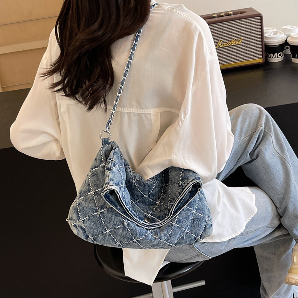 Women Textured Bowling Sling Bag
