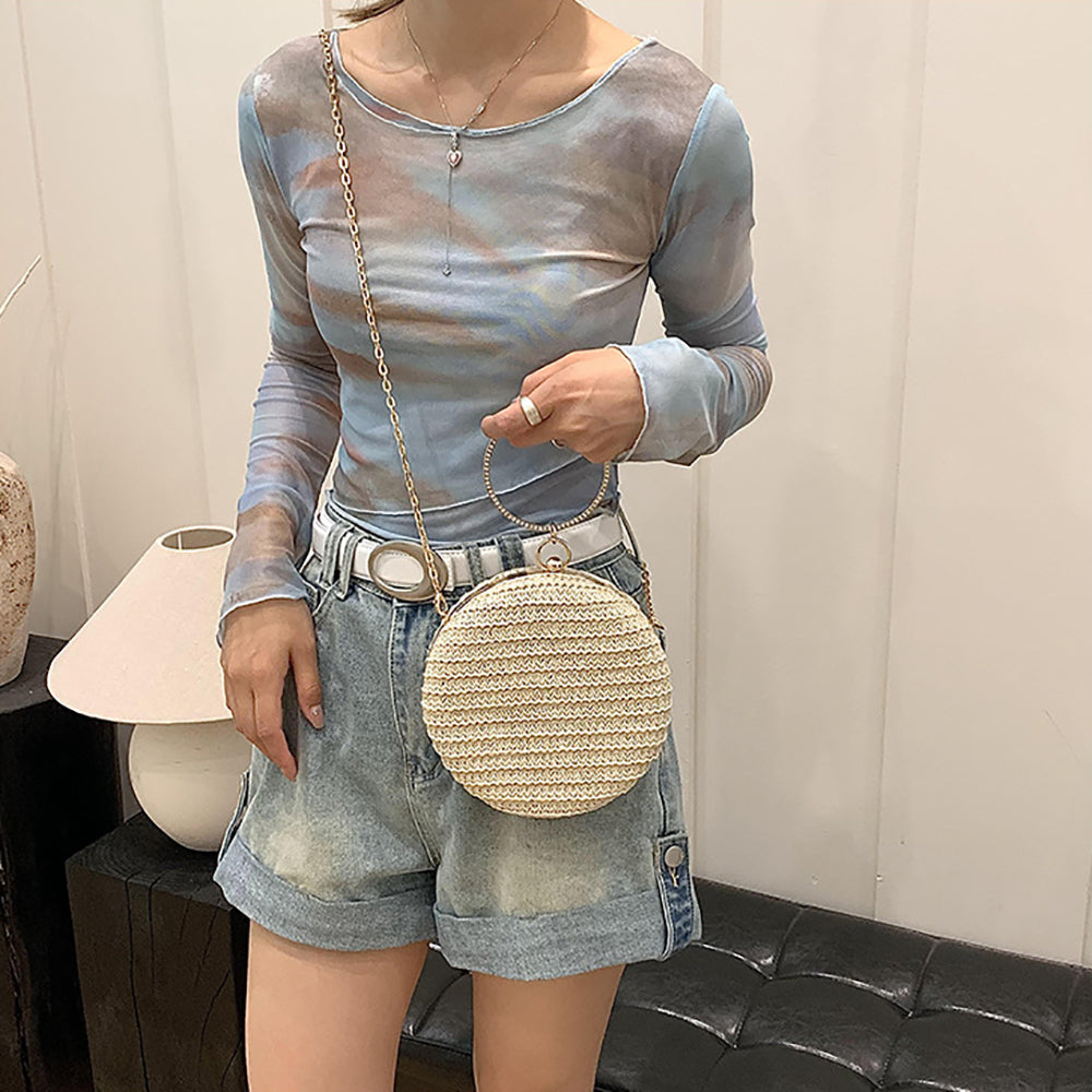Women Textured Structured Sling Bag