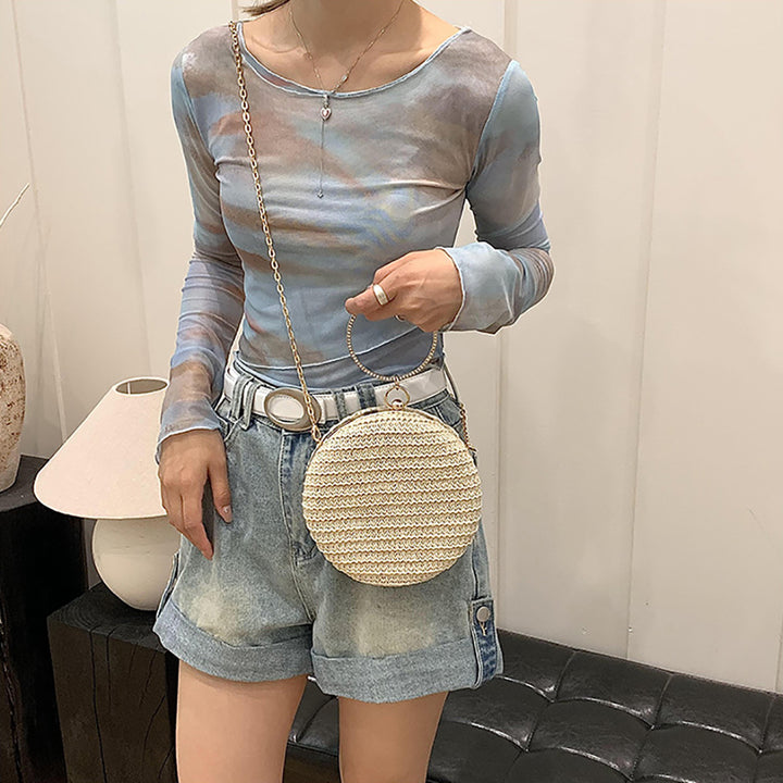 Women Textured Structured Sling Bag