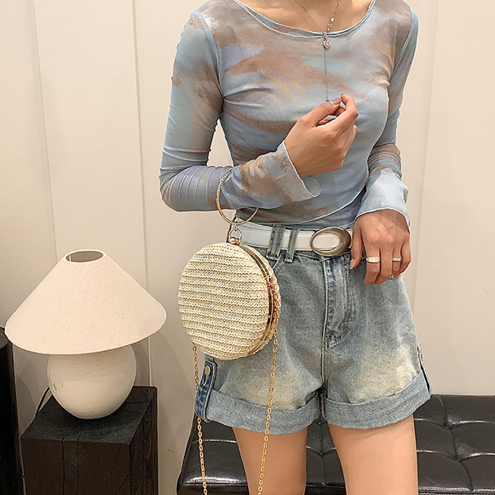 Women Textured Structured Sling Bag