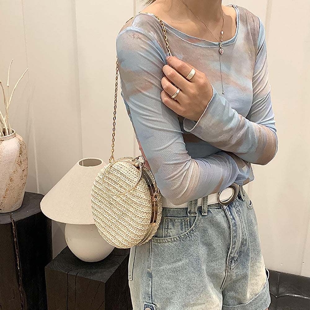Women Textured Structured Sling Bag