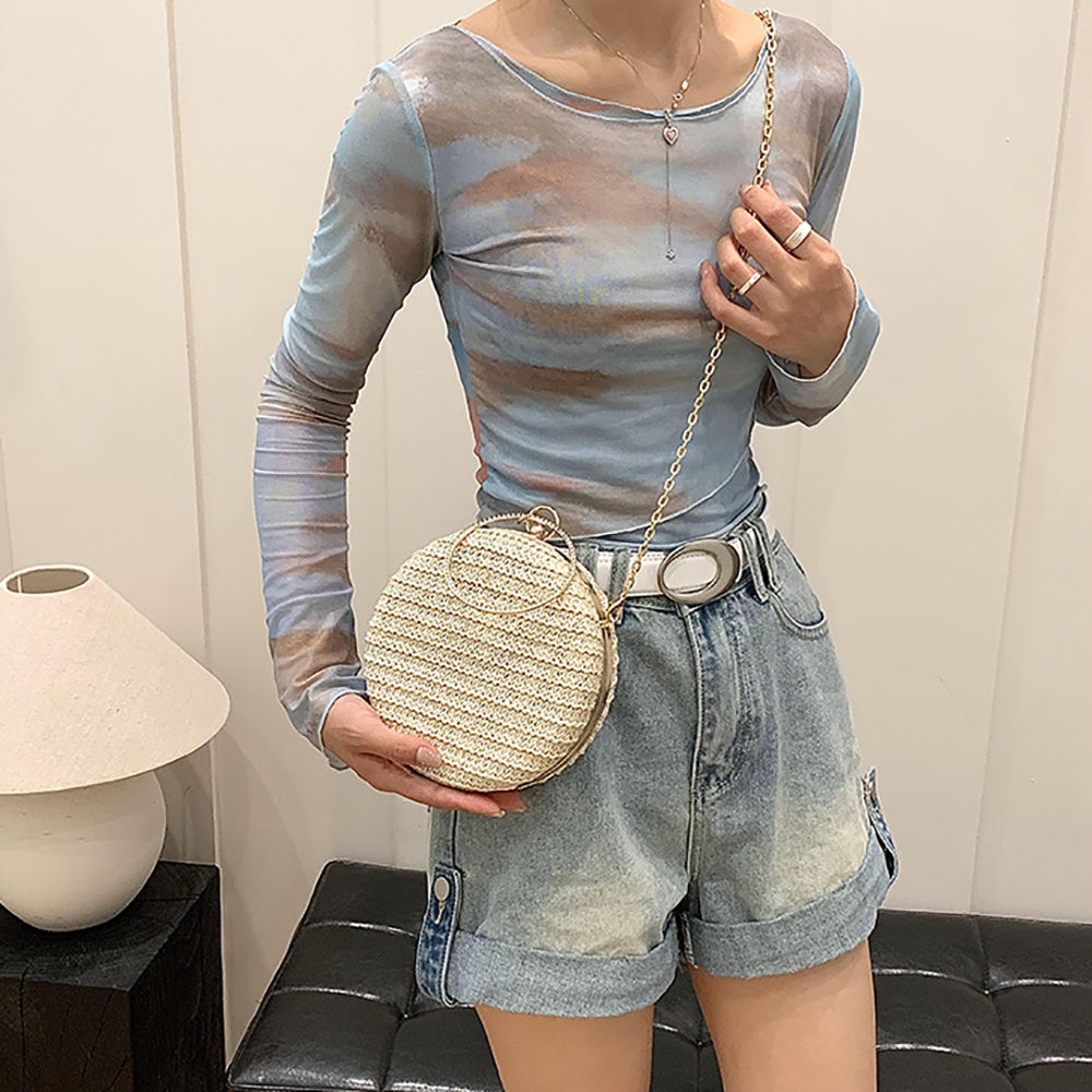 Women Textured Structured Sling Bag