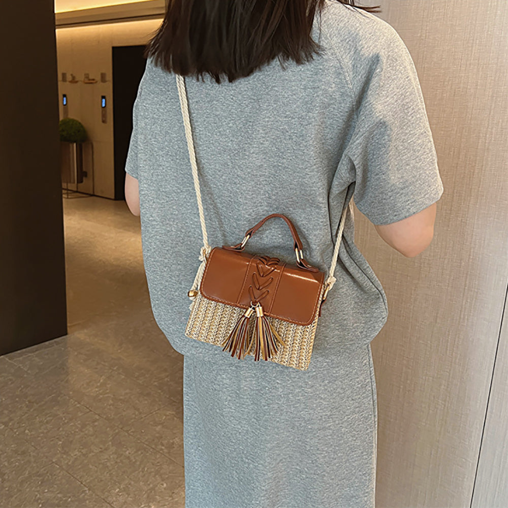 Women Textured Swagger Satchel Bag