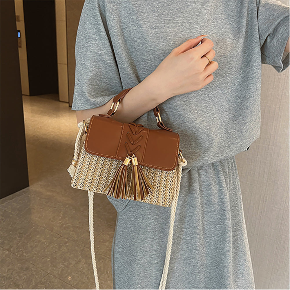 Women Textured Swagger Satchel Bag