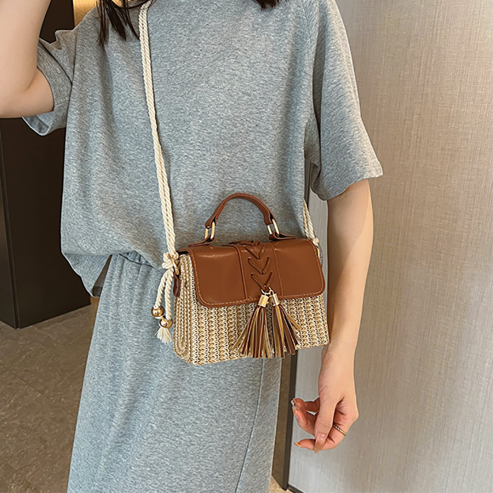 Women Textured Swagger Satchel Bag