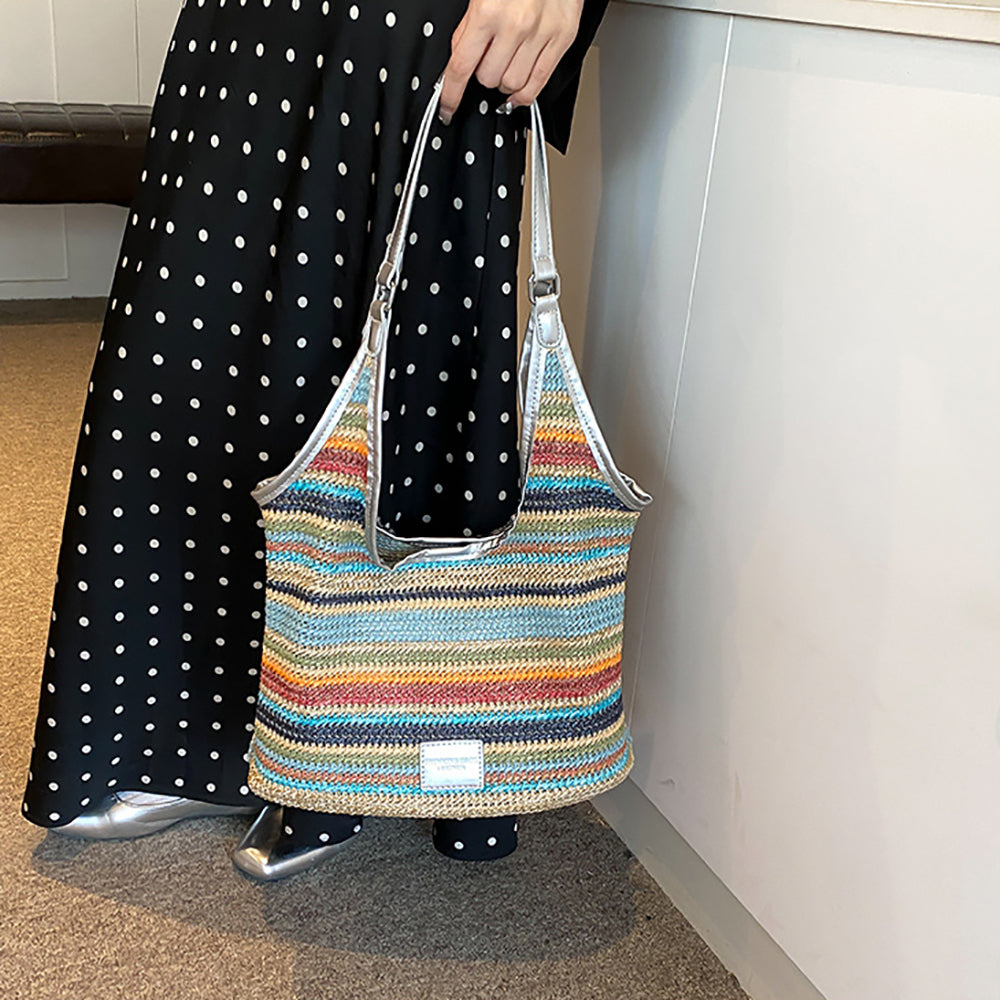 Women Textured Structured Shoulder Bag