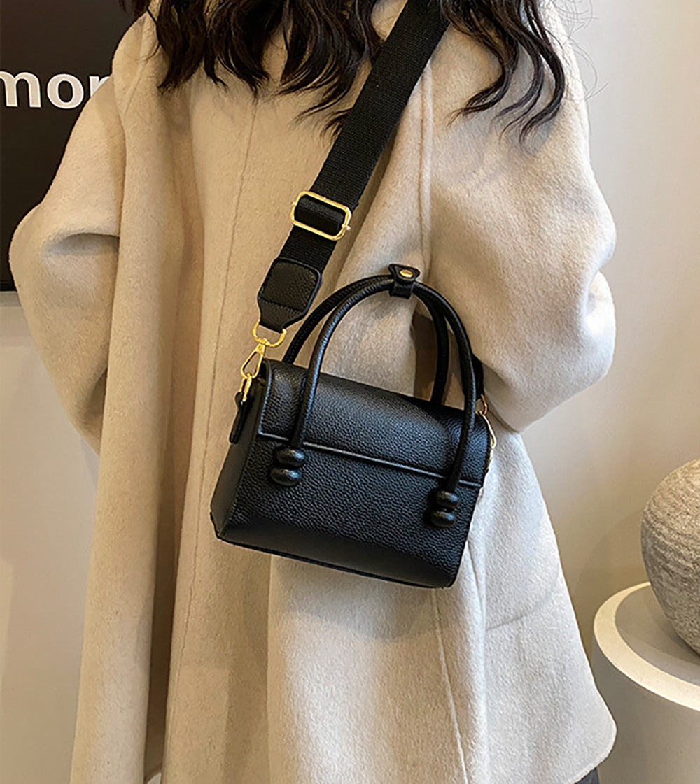 Women Textured Structured Satchel Bag