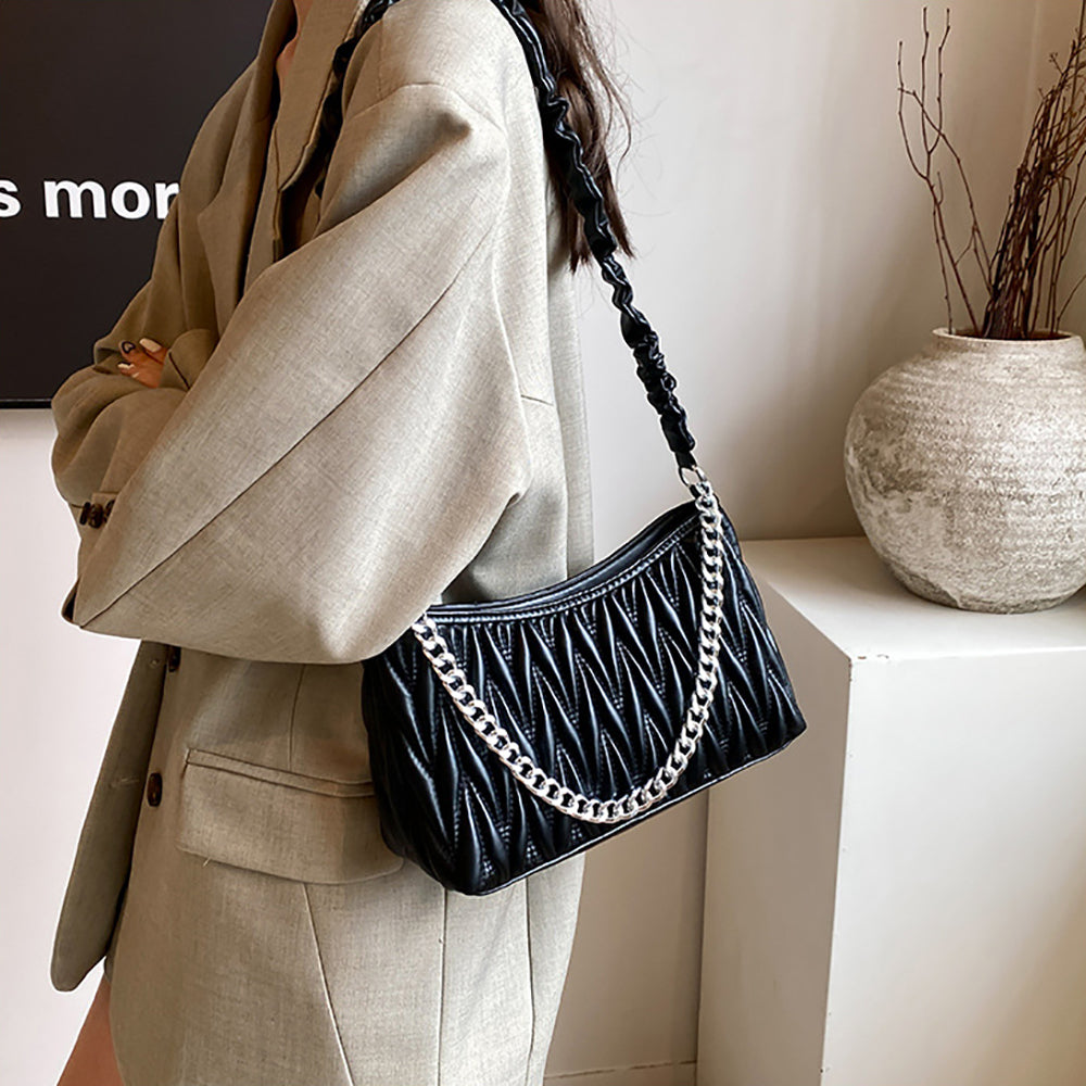 Women Textured Swagger Sling Bag