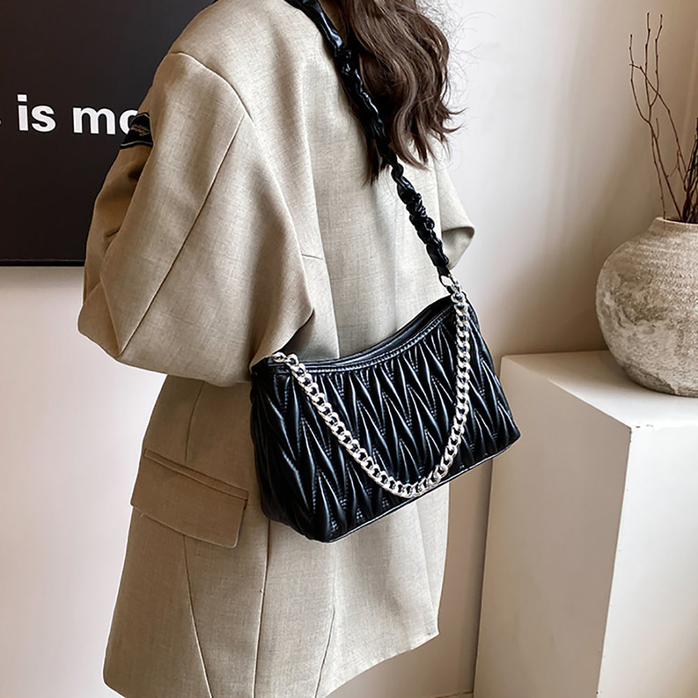 Women Textured Swagger Sling Bag