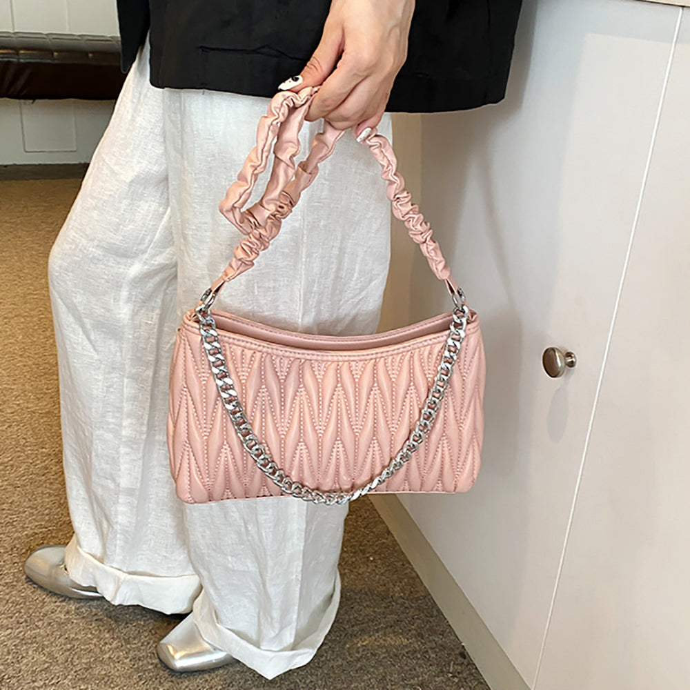 Women Self Design Structured Sling Bag