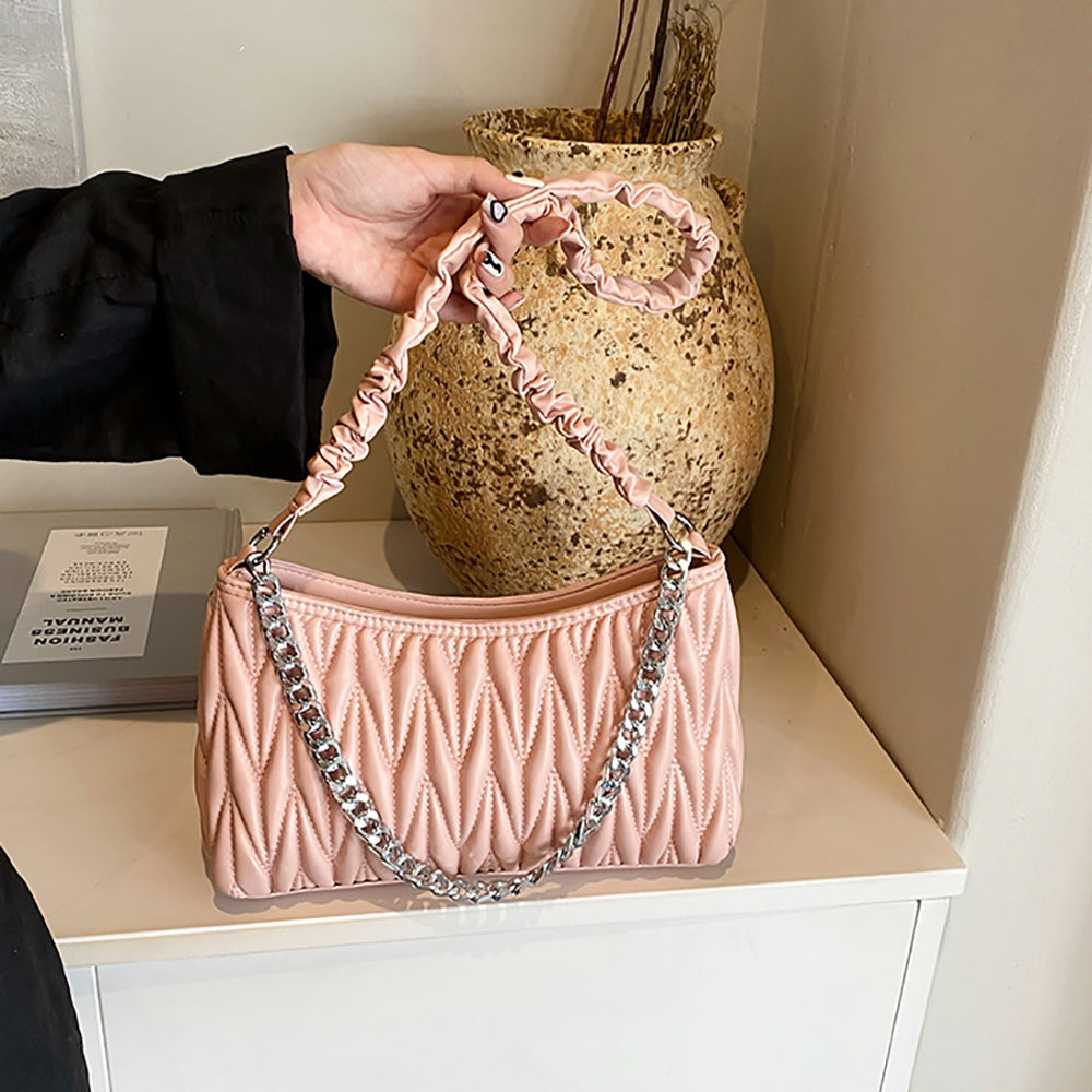 Women Self Design Structured Sling Bag