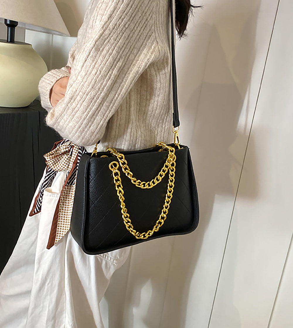 Women Textured Structured Shoulder Bag