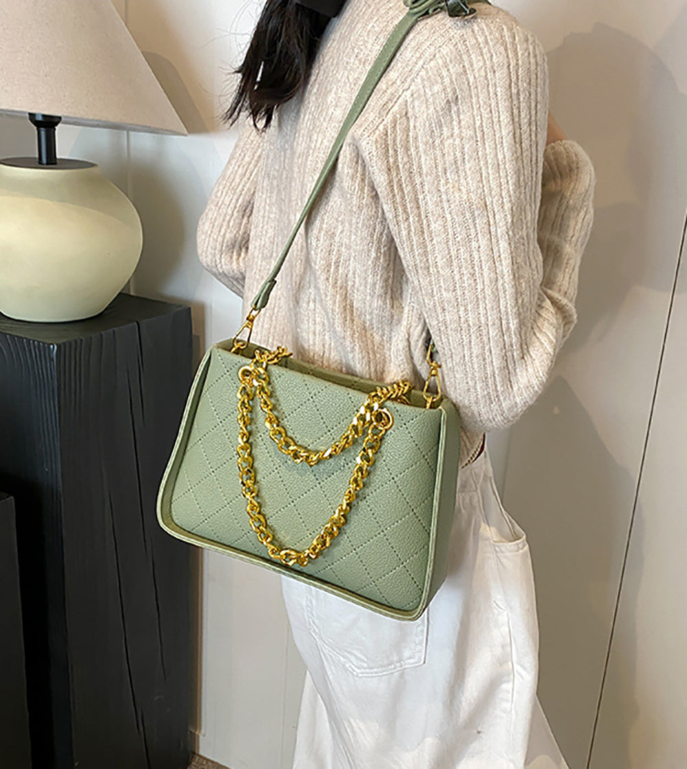 Women Textured Structured Handheld Bag