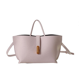 Pink Solid One Handle Sling Bag