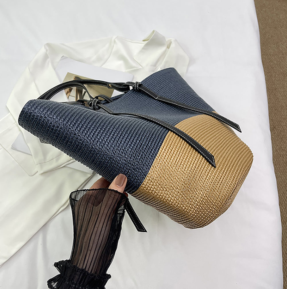 Women Colourblocked Shopper Tote Bag