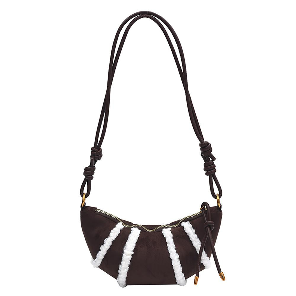 Coffee Colourblocked One Handle Sling Bag