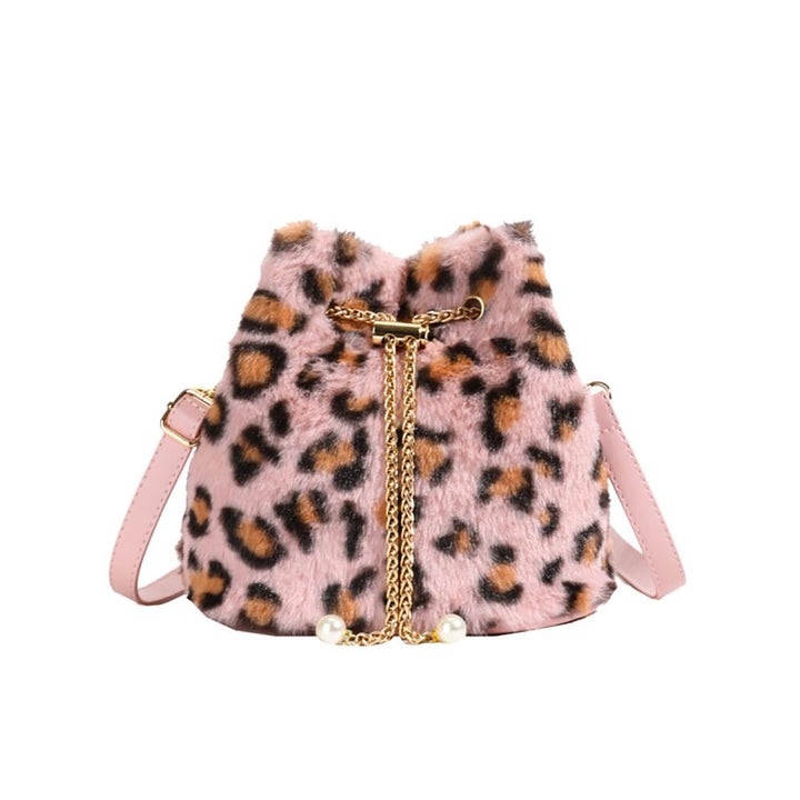 Pink Printed Two Handles Shoulder Bag