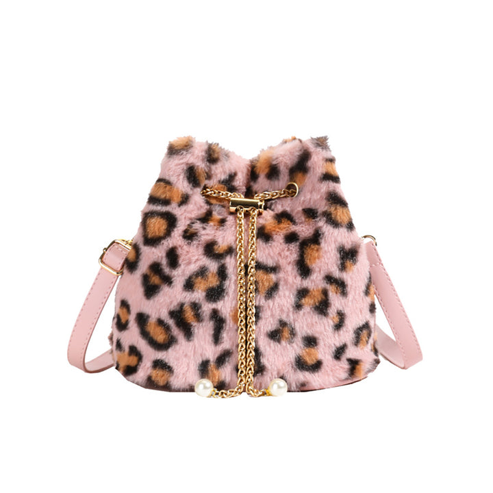 Pink Printed Two Handles Shoulder Bag