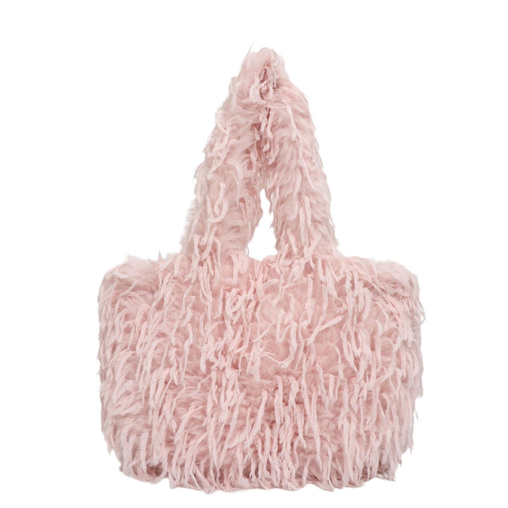 Women Self Design Lace Handheld Bag