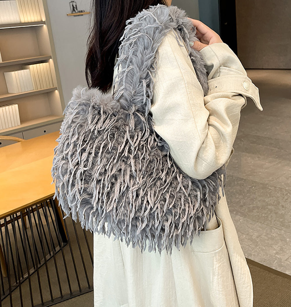 Women Textured Structured Handheld Bag