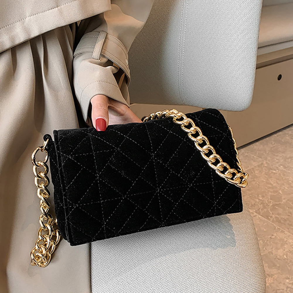 Women Textured Bowling Sling Bag