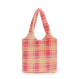 Women Checked Shopper Tote Bag