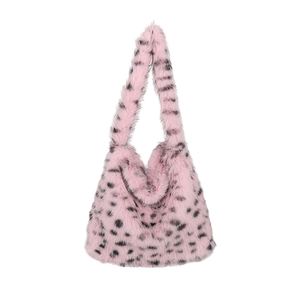 Pink Solid One Handle Hobo Bag