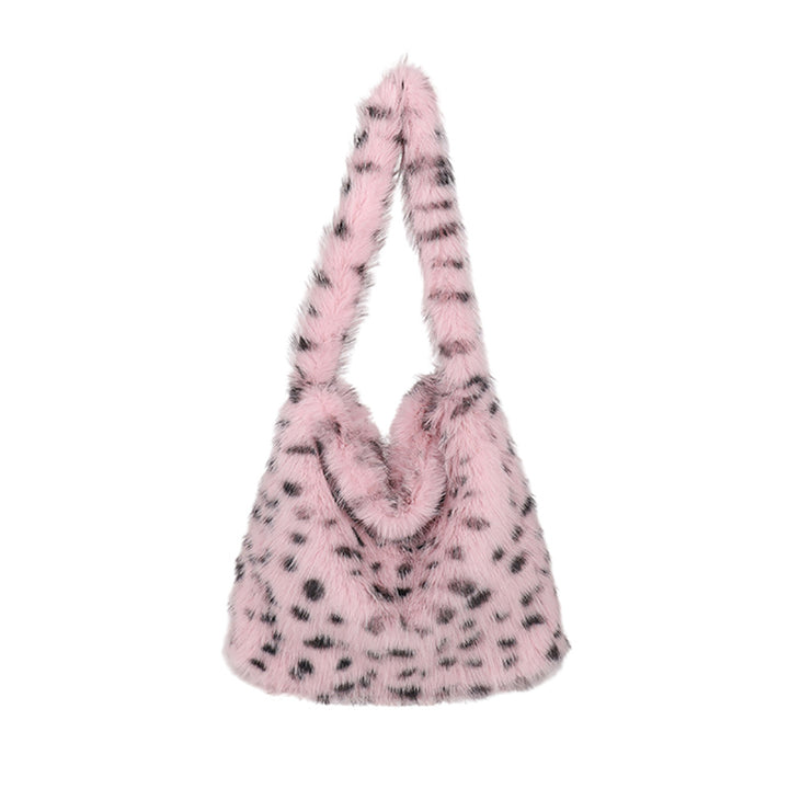 Pink Solid One Handle Hobo Bag
