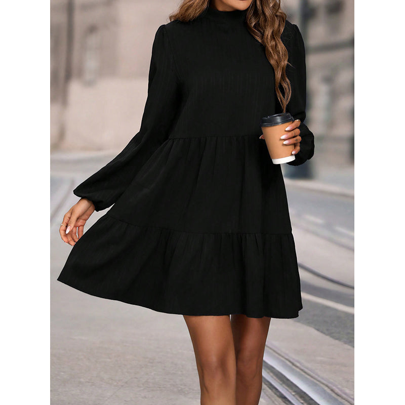 Tiered Fit & Flare Dress
