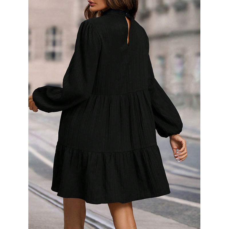 Tiered Fit & Flare Dress
