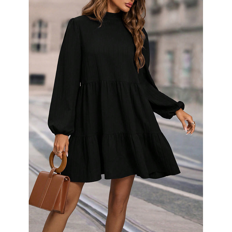 Tiered Fit & Flare Dress
