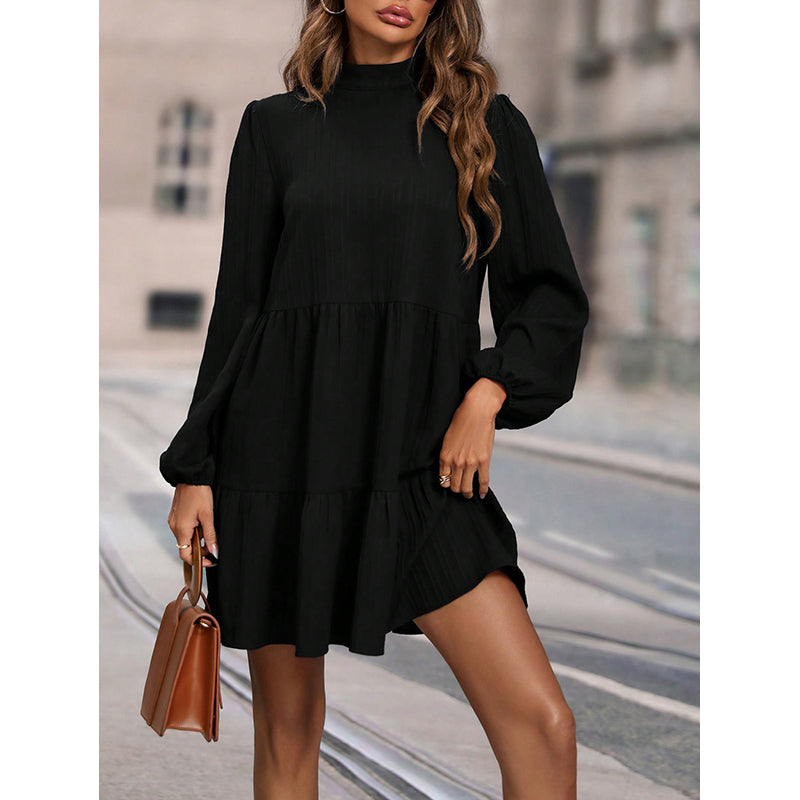Tiered Fit & Flare Dress