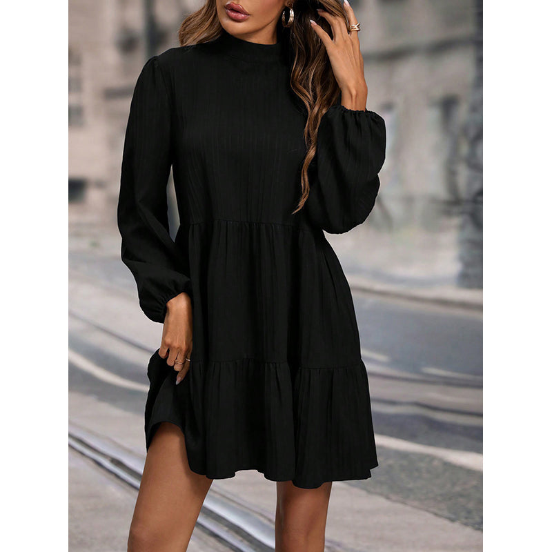 Tiered Fit & Flare Dress