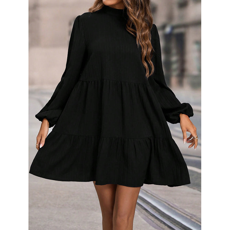Tiered Fit & Flare Dress