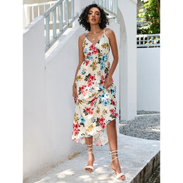 Floral Printed A-Line Dress
