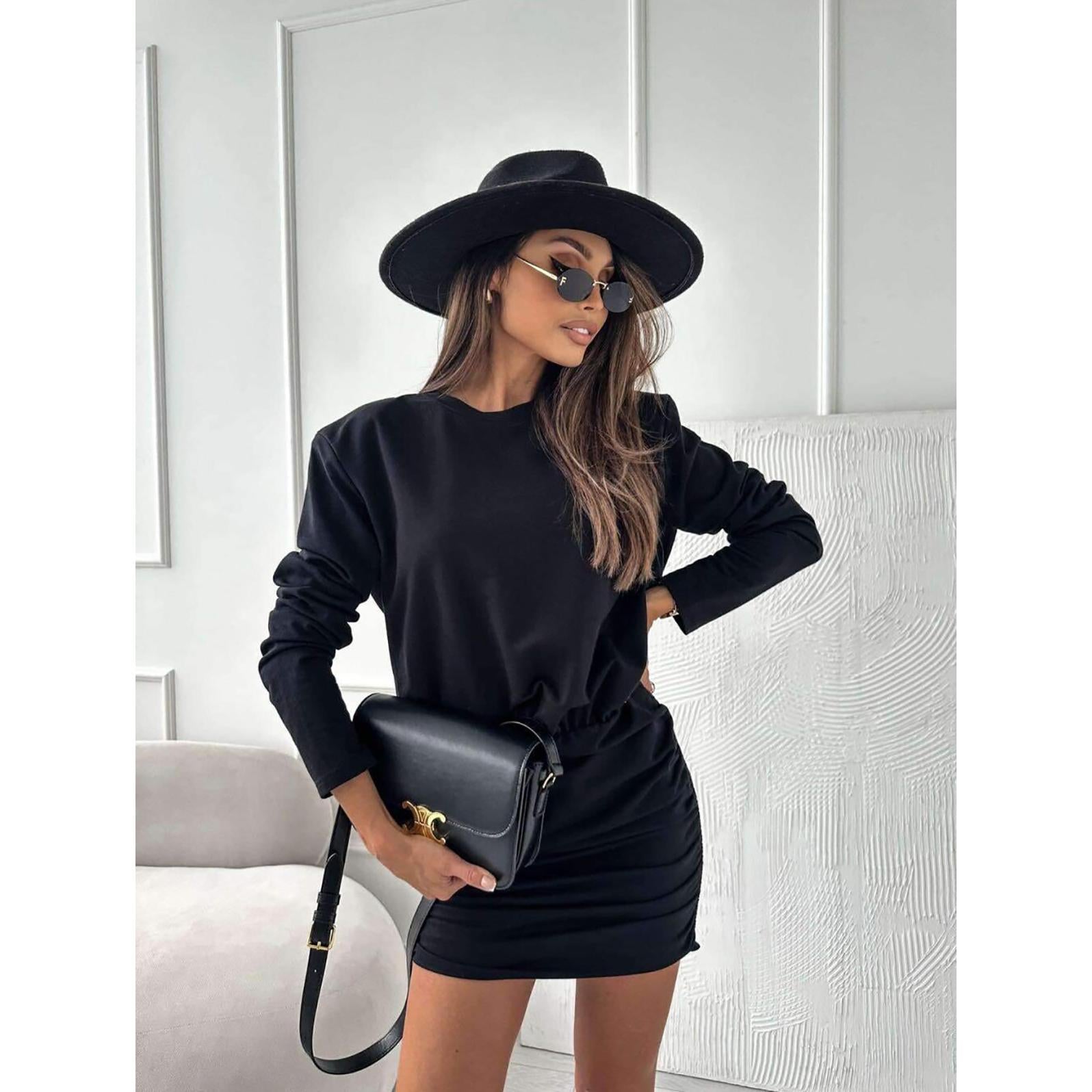 Women Layered Bodycon Mini Dress