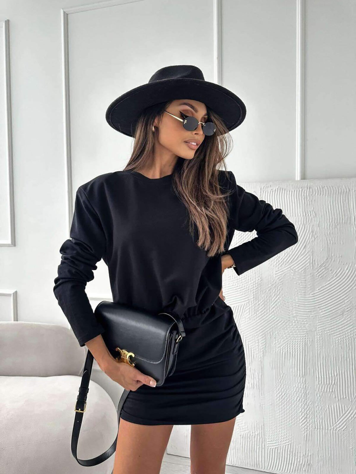 Women Layered Bodycon Mini Dress