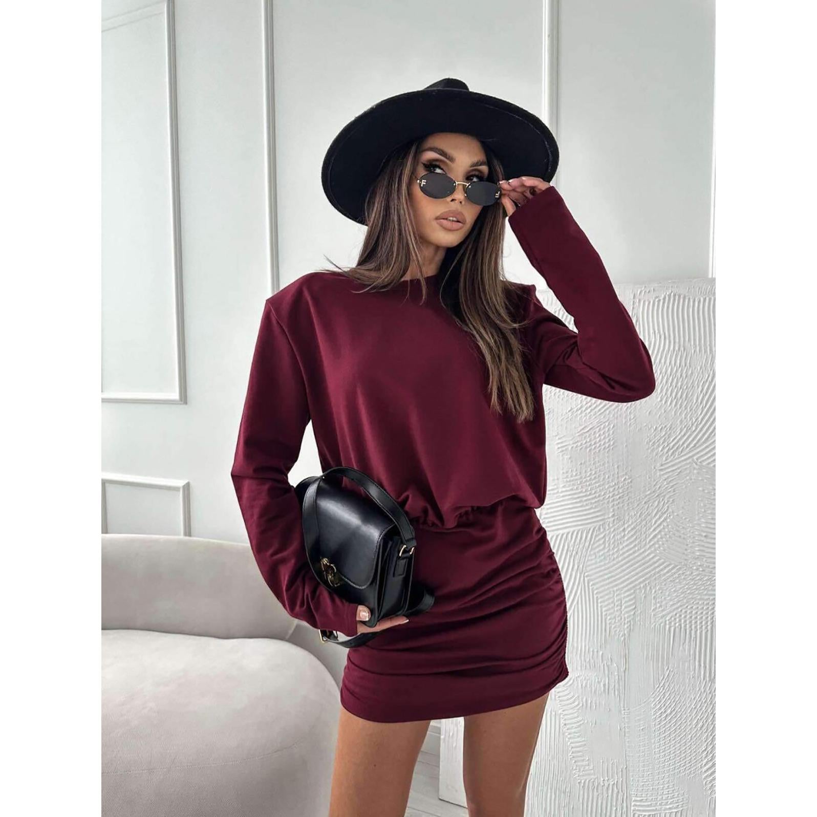 Women Layered Sheath Mini Dress