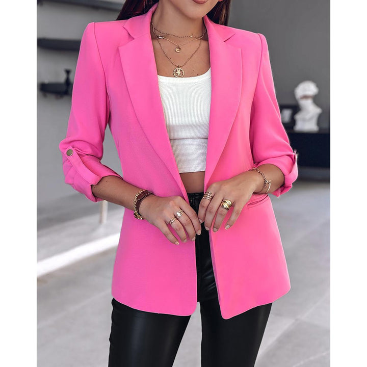 Women Lightweight Open Front Jacket
