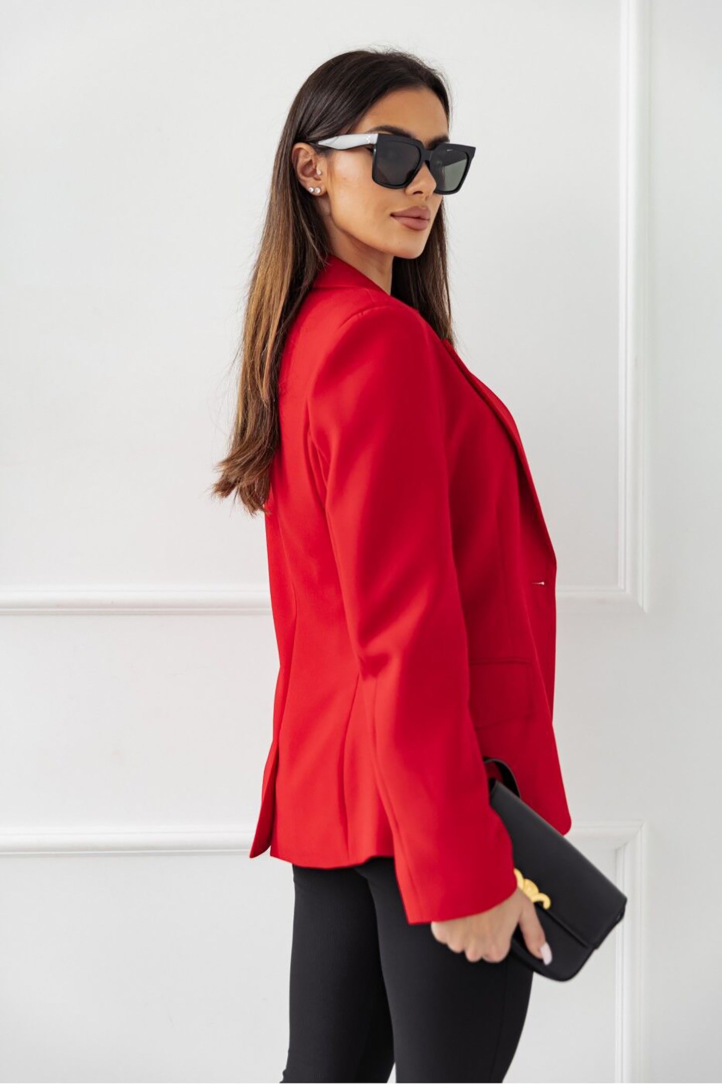 Women Lightweight Lapel Collar Open Front