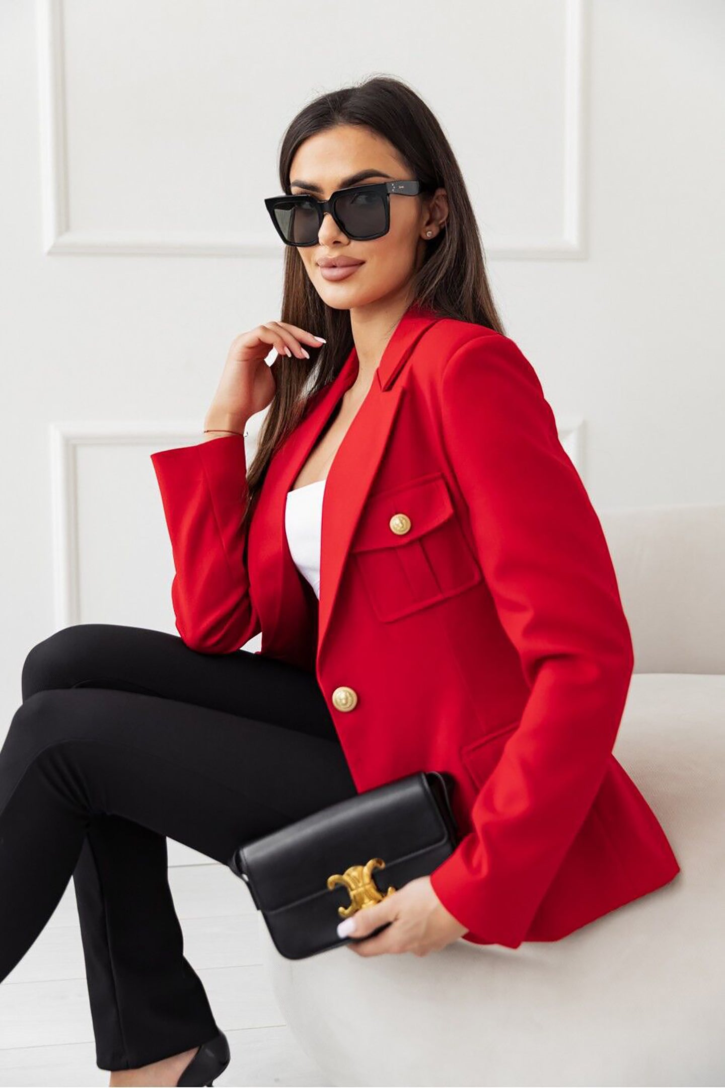 Women Lightweight Lapel Collar Open Front