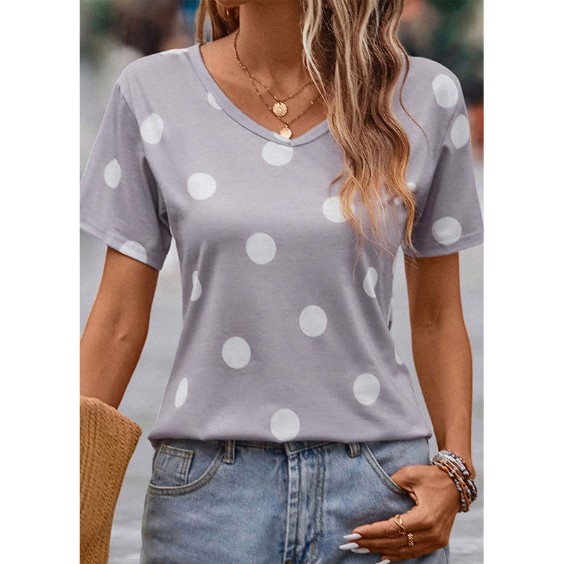 Polka Dot Printed Top