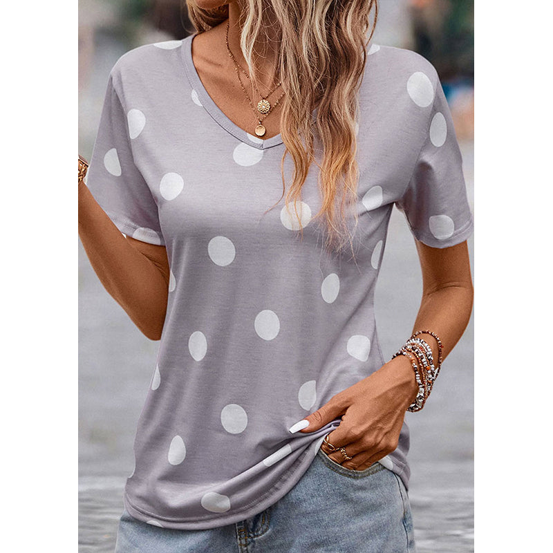 Polka Dot Printed Top