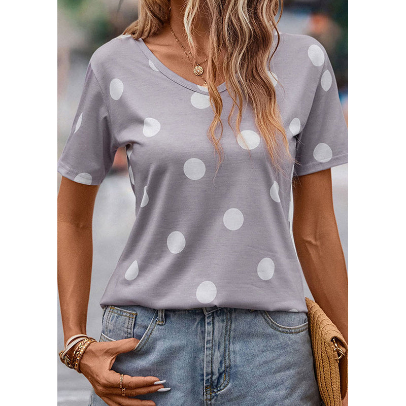 Polka Dot Printed Top