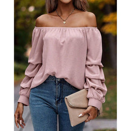 Women Solid Off-Shoulder Top