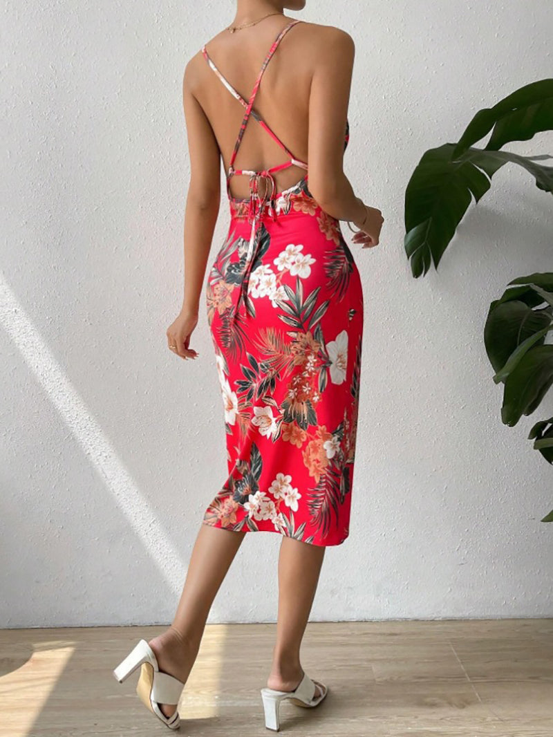 Floral Bodycon Dress