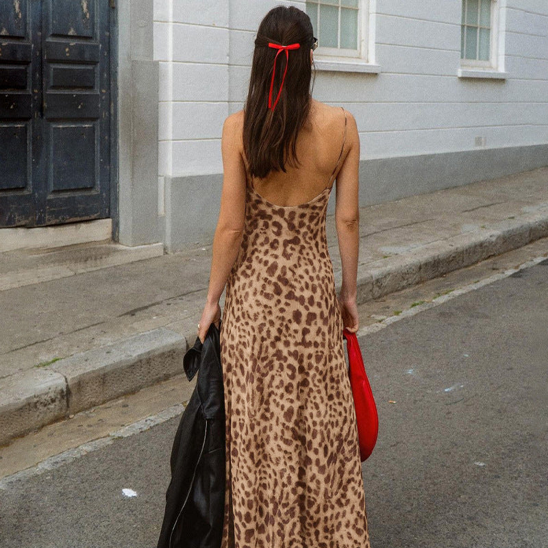 Women Animal Printed Maxi Dress