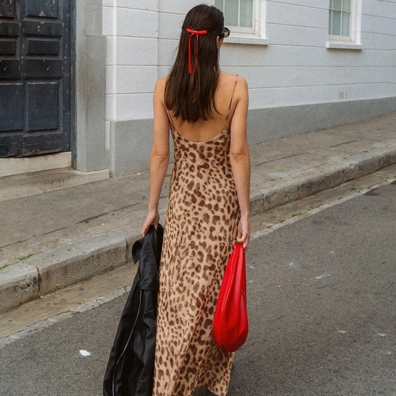 Women Animal Printed Maxi Dress