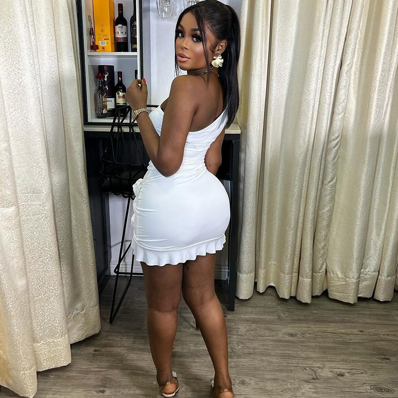 White Bodycon Mini Dress